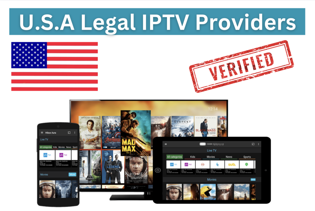 5 Best Legal IPTV Services in USA | Top Rated 2025