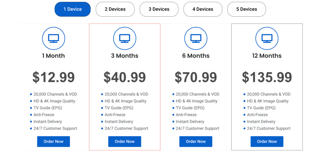 Xoomstv-pricing-Plan